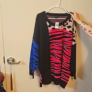 Brand new retro torrid crew neck sweater